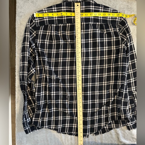 Black and White Arizona Flannel - Picture 3 of 6